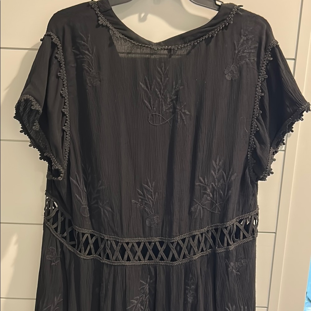 Free People Black Boho “Marissa” Dress - Picture 7 of 10